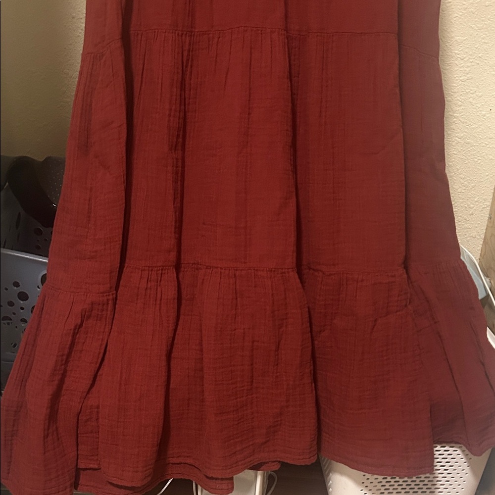 Old Navy Burgundy Sleeveless dress - Picture 6 of 6